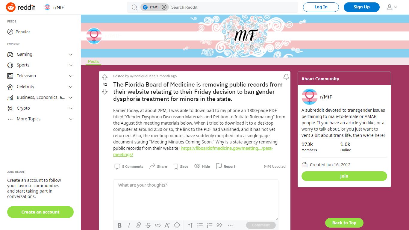 The Florida Board of Medicine is removing public records from their ...